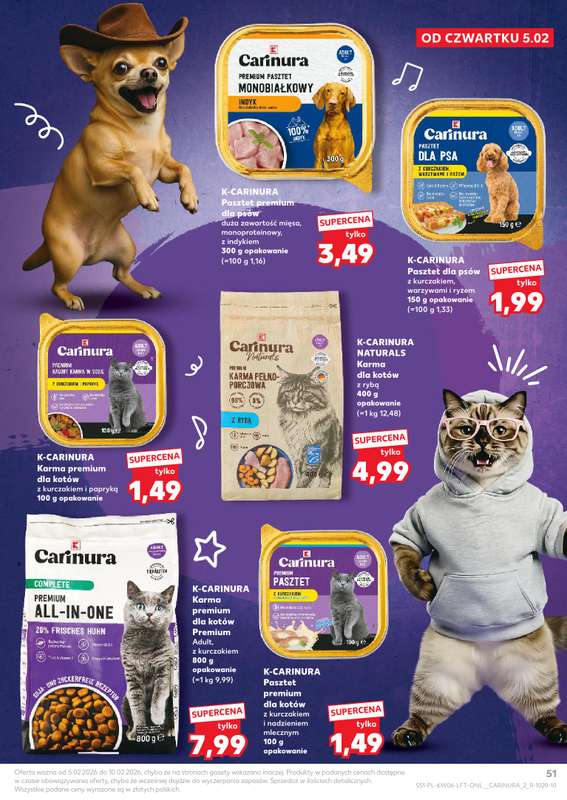 Kaufland - gazetka promocyjna Oferta Kaufland od czwartku 05.02 do wtorku 10.02 - strona 51