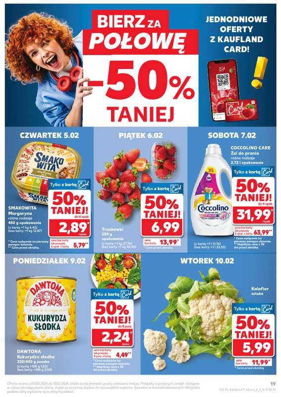 Kaufland - gazetka promocyjna Oferta Kaufland od czwartku 05.02 do wtorku 10.02 - strona 19