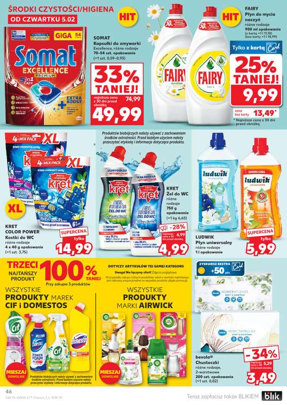 Kaufland - gazetka promocyjna Oferta Kaufland od czwartku 05.02 do wtorku 10.02 - strona 46