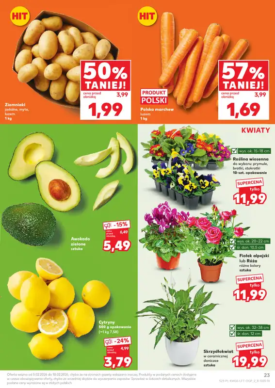 Kaufland - gazetka promocyjna Oferta Kaufland od czwartku 05.02 do wtorku 10.02 - strona 23