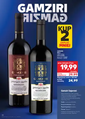 Kaufland - gazetka promocyjna Barek Kauflandu  do środy 18.02 - strona 34