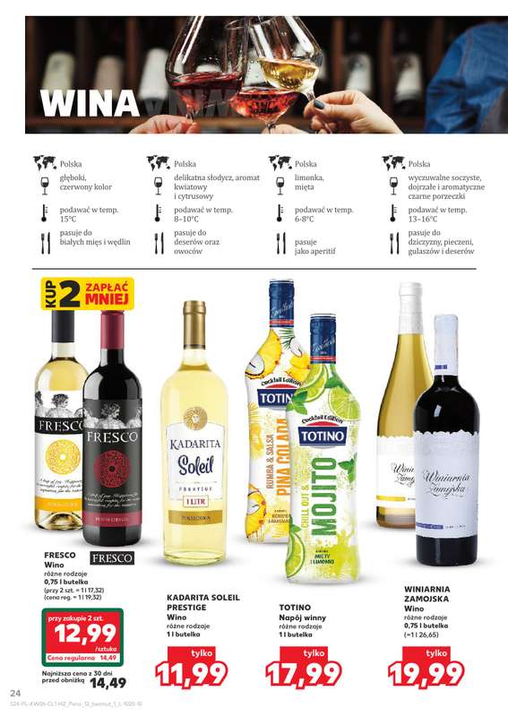 Kaufland - gazetka promocyjna Barek Kauflandu  do środy 18.02 - strona 24