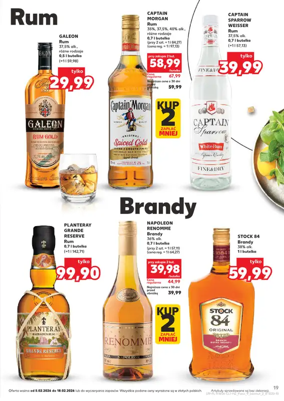 Kaufland - gazetka promocyjna Barek Kauflandu  do środy 18.02 - strona 19