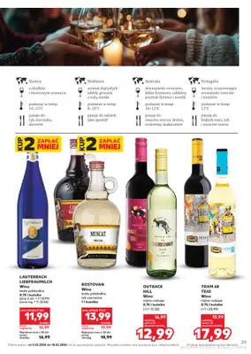 Kaufland - gazetka promocyjna Barek Kauflandu  do środy 18.02 - strona 29