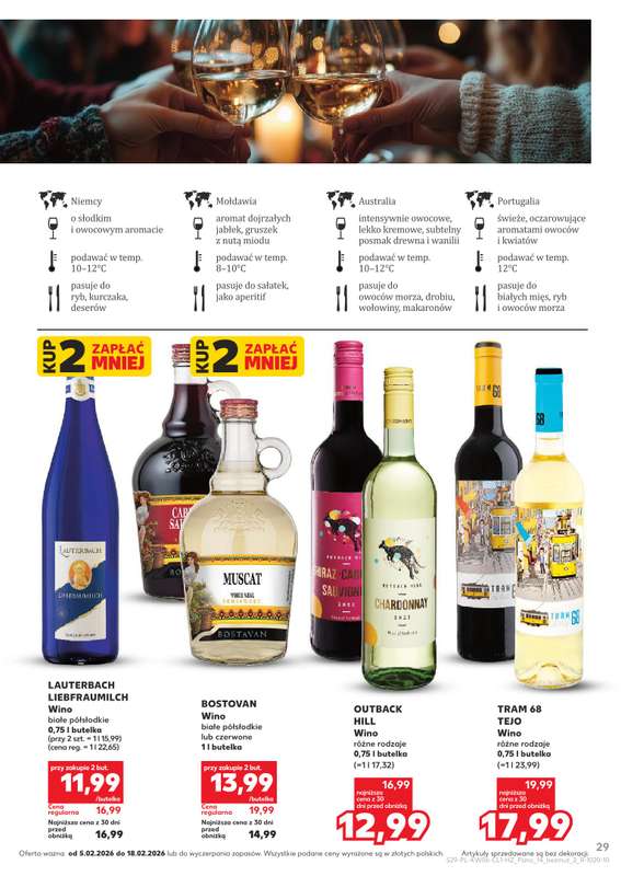 Kaufland - gazetka promocyjna Barek Kauflandu  do środy 18.02 - strona 29