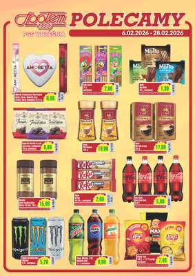 Społem - Blisko i Korzystnie - gazetka promocyjna Gazetka PSS Września od piątku 06.02 do soboty 28.02