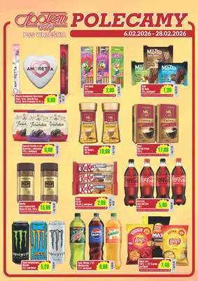 Społem - Blisko i Korzystnie - gazetka promocyjna Gazetka PSS Września od piątku 06.02 do soboty 28.02