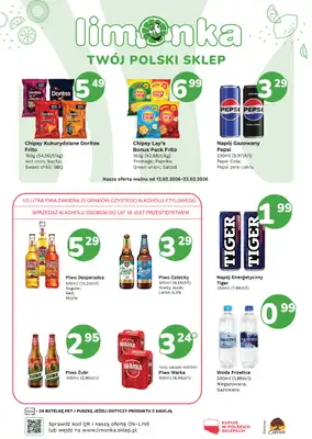 Limonka - gazetka promocyjna Plakaty promocyjne od czwartku 12.02 do niedzieli 22.02 - strona 2