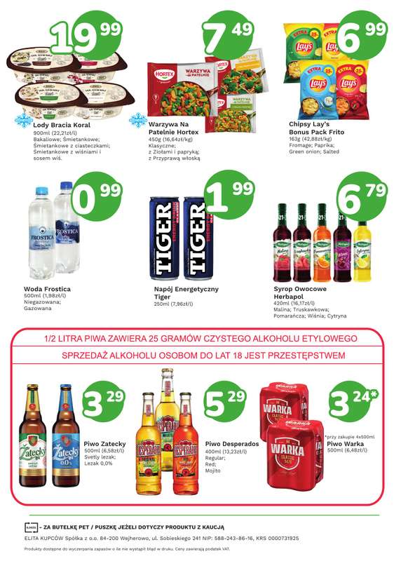 Limonka - gazetka promocyjna Gazetka od czwartku 12.02 do niedzieli 22.02 - strona 4