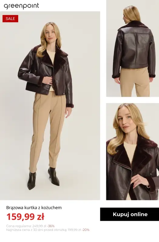Greenpoint - gazetka promocyjna -20% na SALE przy zakupach za min. 99,99 zł od wtorku 03.02  - strona 12