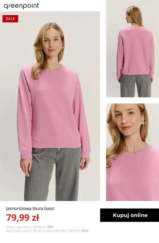 Greenpoint - gazetka promocyjna -20% na SALE przy zakupach za min. 99,99 zł od wtorku 03.02  - strona 11