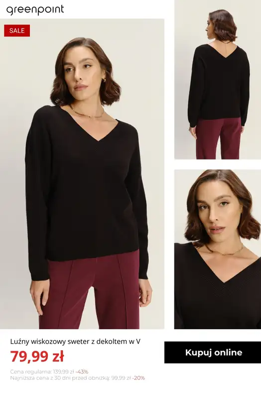 Greenpoint - gazetka promocyjna -20% na SALE przy zakupach za min. 99,99 zł od wtorku 03.02  - strona 7