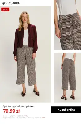 Greenpoint - gazetka promocyjna -20% na SALE przy zakupach za min. 99,99 zł od wtorku 03.02  - strona 10