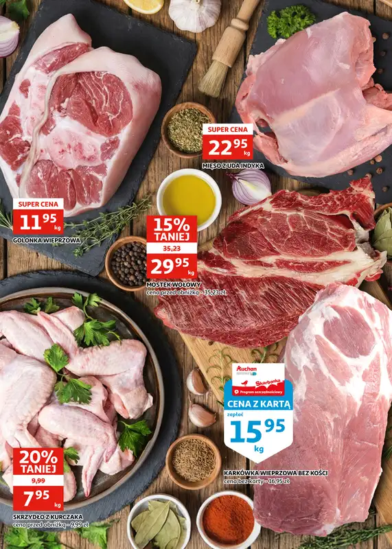 Auchan - gazetka promocyjna Gazetka Racibórz I Serduszko bije w rytmie promocji! od środy 04.02 do wtorku 17.02 - strona 8