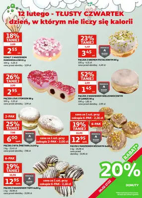 Auchan - gazetka promocyjna Gazetka Zielona Góra I Serduszko bije w rytmie promocji! od środy 04.02 do wtorku 17.02 - strona 15