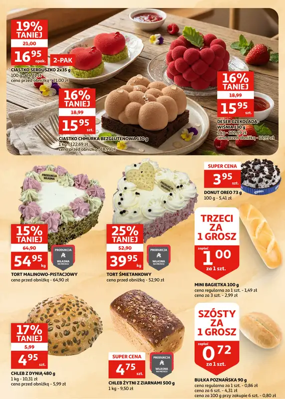 Auchan - gazetka promocyjna Gazetka Zielona Góra I Serduszko bije w rytmie promocji! od środy 04.02 do wtorku 17.02 - strona 14