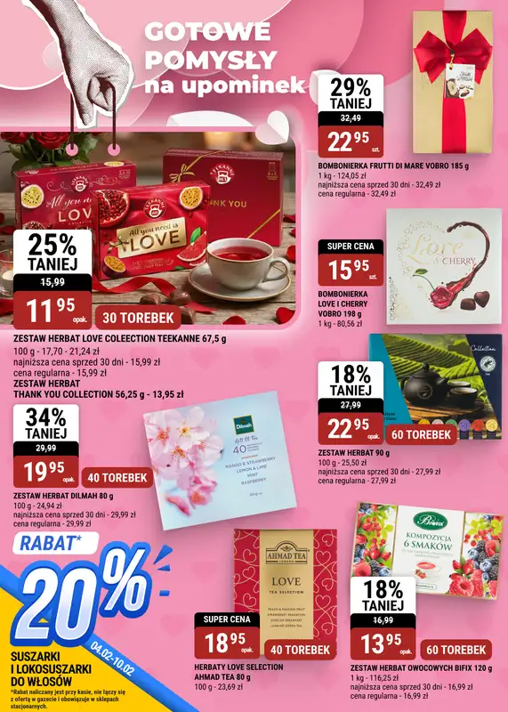 bi1 - gazetka promocyjna Gazetka Ełk I Serduszko bije w rytmie promocji! od środy 04.02 do wtorku 17.02 - strona 4