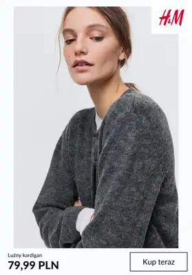 H&M - gazetka promocyjna Damskie swetry i kardigany od wtorku 03.02  - strona 7