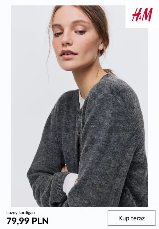 H&M - gazetka promocyjna Damskie swetry i kardigany od wtorku 03.02  - strona 7