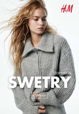 H&M - gazetka promocyjna Damskie swetry i kardigany od wtorku 03.02 