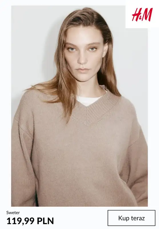 H&M - gazetka promocyjna Damskie swetry i kardigany od wtorku 03.02  - strona 9