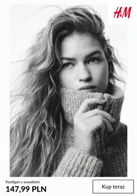 H&M - gazetka promocyjna Damskie swetry i kardigany od wtorku 03.02  - strona 10