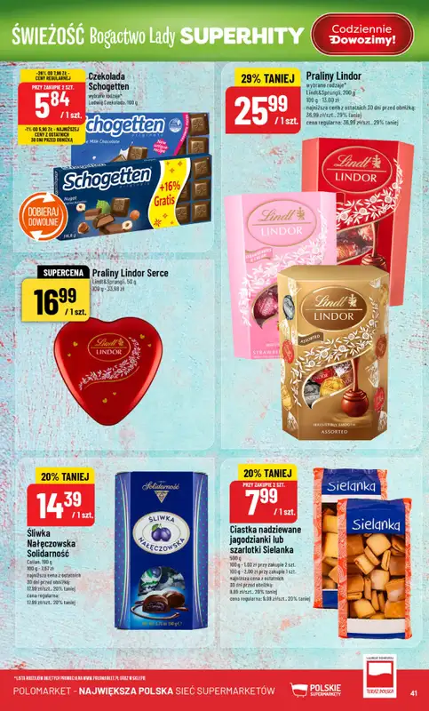 POLOmarket - gazetka promocyjna Gazetka od środy 04.02 do wtorku 10.02 - strona 41