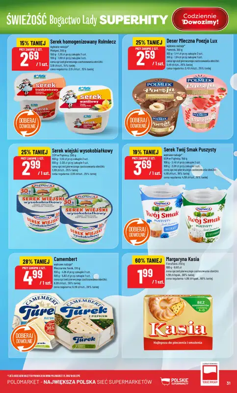 POLOmarket - gazetka promocyjna Gazetka od środy 04.02 do wtorku 10.02 - strona 31