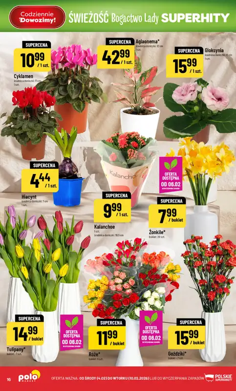 POLOmarket - gazetka promocyjna Gazetka od środy 04.02 do wtorku 10.02 - strona 16