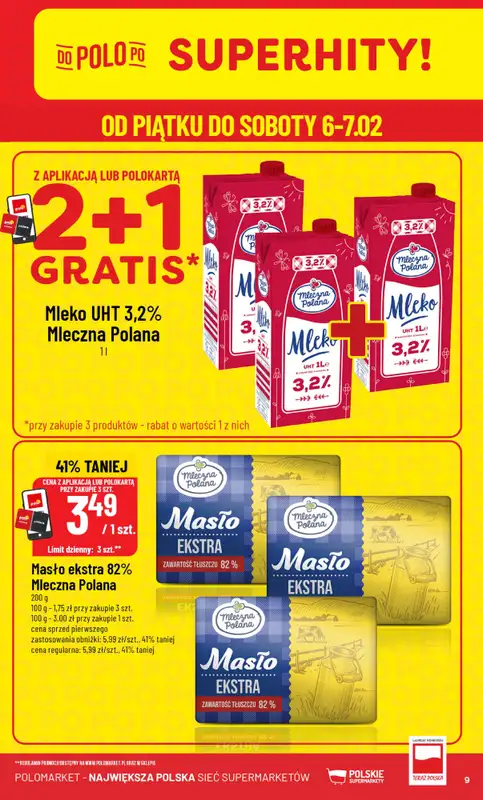 POLOmarket - gazetka promocyjna Gazetka od środy 04.02 do wtorku 10.02 - strona 9