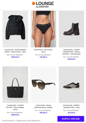 Lounge by Zalando - gazetka promocyjna Do -78% Calvin Klein – Kobiety od wtorku 03.02 do piątku 06.02 - strona 10