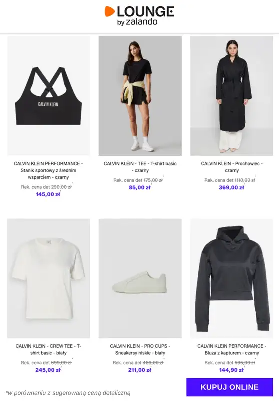 Lounge by Zalando - gazetka promocyjna Do -78% Calvin Klein – Kobiety od wtorku 03.02 do piątku 06.02 - strona 6
