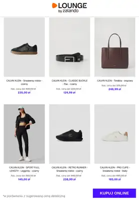 Lounge by Zalando - gazetka promocyjna Do -78% Calvin Klein – Kobiety od wtorku 03.02 do piątku 06.02 - strona 3