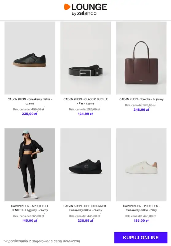 Lounge by Zalando - gazetka promocyjna Do -78% Calvin Klein – Kobiety od wtorku 03.02 do piątku 06.02 - strona 3