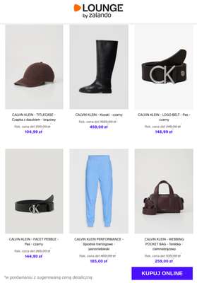 Lounge by Zalando - gazetka promocyjna Do -78% Calvin Klein – Kobiety od wtorku 03.02 do piątku 06.02 - strona 4