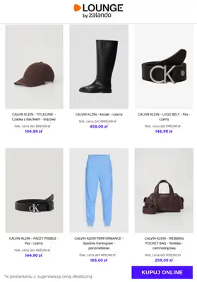 Lounge by Zalando - gazetka promocyjna Do -78% Calvin Klein – Kobiety od wtorku 03.02 do piątku 06.02 - strona 4