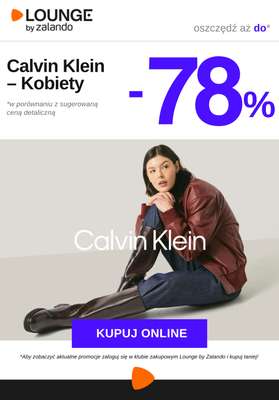 Lounge by Zalando - gazetka promocyjna Do -78% Calvin Klein – Kobiety od wtorku 03.02 do piątku 06.02
