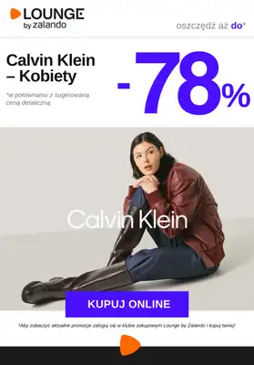 Lounge by Zalando - gazetka promocyjna Do -78% Calvin Klein – Kobiety od wtorku 03.02 do piątku 06.02