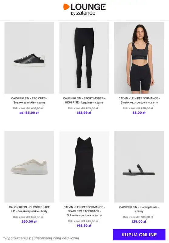 Lounge by Zalando - gazetka promocyjna Do -78% Calvin Klein – Kobiety od wtorku 03.02 do piątku 06.02 - strona 9
