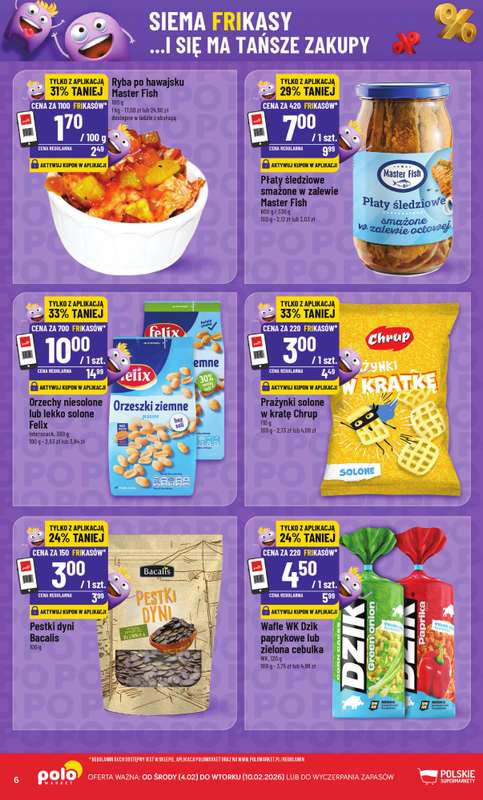POLOmarket - gazetka promocyjna Frikasowy Katalog od środy 04.02 do wtorku 10.02 - strona 6