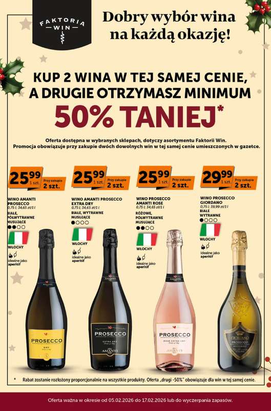 ABC - gazetka promocyjna Faktoria Win od czwartku 05.02 do wtorku 17.02