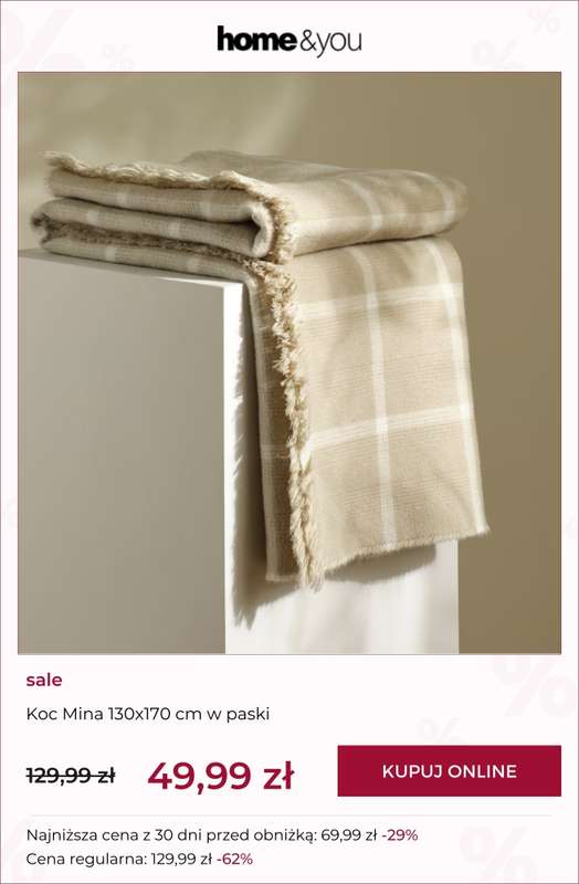 home&you - gazetka promocyjna Do -90% SALE od wtorku 03.02 do niedzieli 08.02 - strona 4