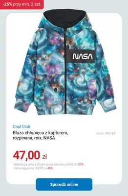 Smyk - gazetka promocyjna Dodatkowe -25% na WYPRZEDAŻ przy min. 2 szt. od wtorku 03.02 do środy 04.02 - strona 21