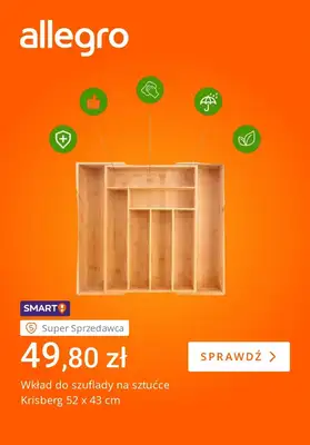 Allegro - gazetka promocyjna Zorganizuj swoją przestrzeń od piątku 30.01 do czwartku 05.02