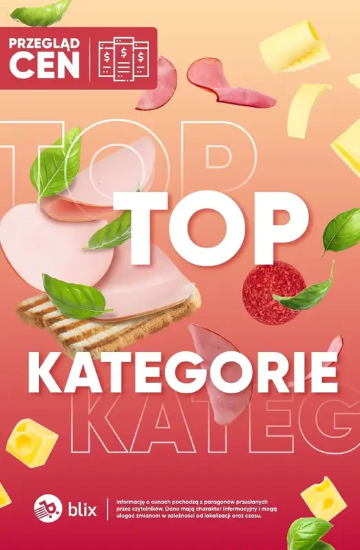 Biedronka - gazetka promocyjna Top kategorie - przegląd cen  