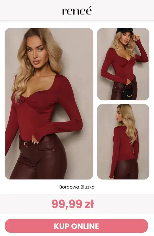 Renee - gazetka promocyjna Glam Red od wtorku 03.02 do poniedziałku 09.02 - strona 10