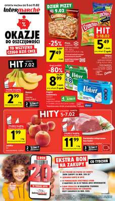Intermarche - gazetka promocyjna Gazetka od czwartku 05.02 do środy 11.02