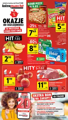 Intermarche - gazetka promocyjna Gazetka od czwartku 05.02 do środy 11.02
