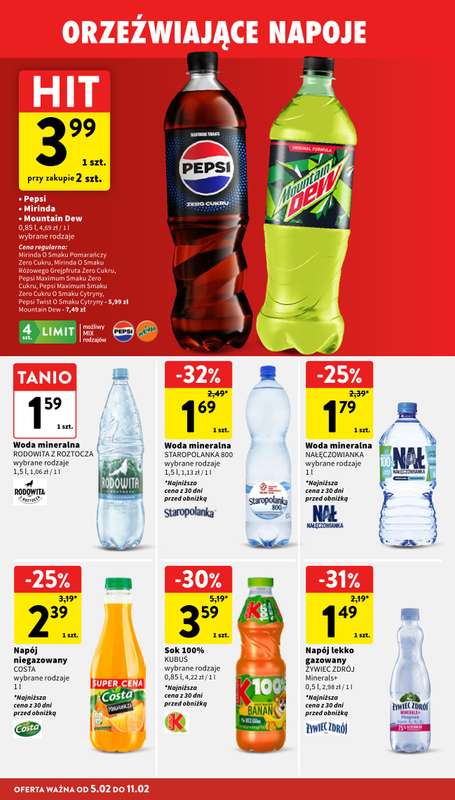 Intermarche - gazetka promocyjna Gazetka od czwartku 05.02 do środy 11.02 - strona 32