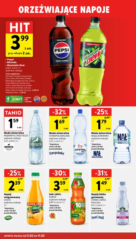 Intermarche - gazetka promocyjna Gazetka od czwartku 05.02 do środy 11.02 - strona 32